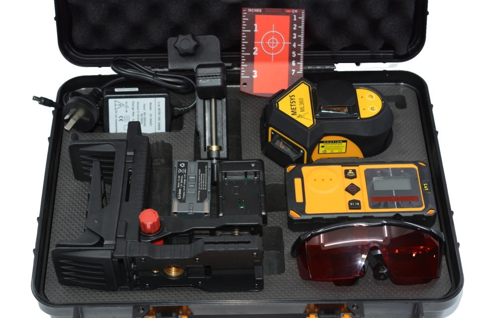 Metsys ML360 Multiline Laser Red Beam with Pro Kit