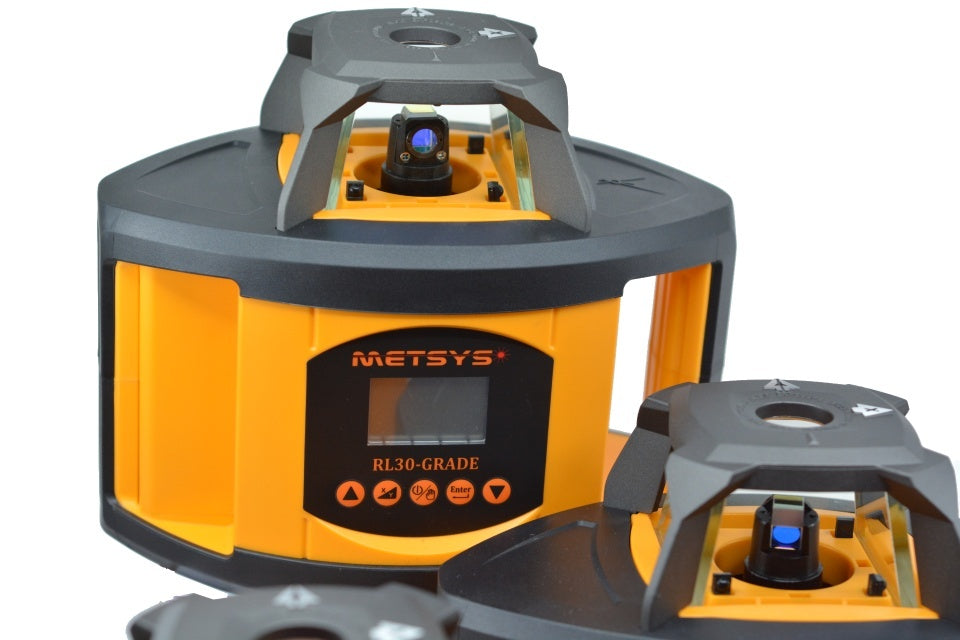 Metsys Dual grade rotationg self level construction laser horizontal and vertical digital