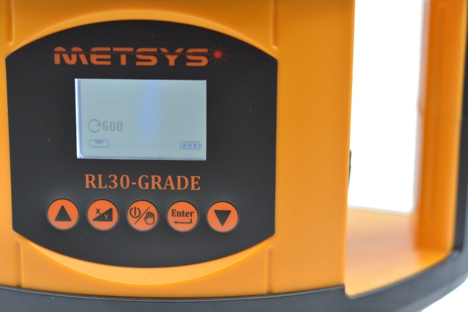 Metsys Dual grade rotationg self level construction laser horizontal and vertical digital