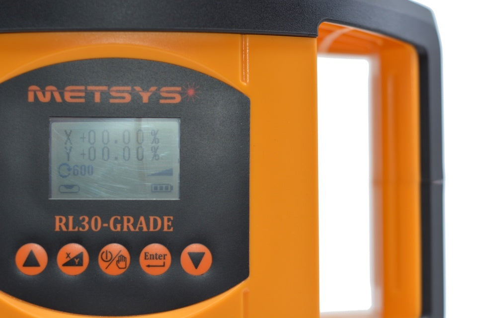 Metsys Dual grade rotationg self level construction laser horizontal and vertical digital