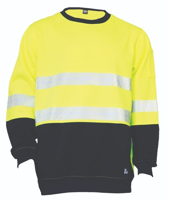 KM Workwear Taped Fleecy Jumper