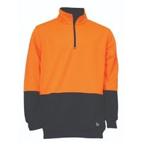 KM Workwear 1/4 Zip Fleecey Jumper