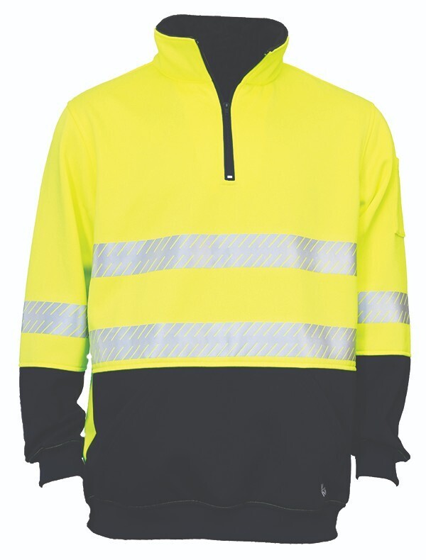 KM Workwear Fleece-Lined Waterproof Vest with Tape