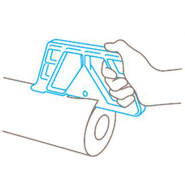 Martor Secumax Zepher Plastic Film and Paper Roll Safety Knife #336