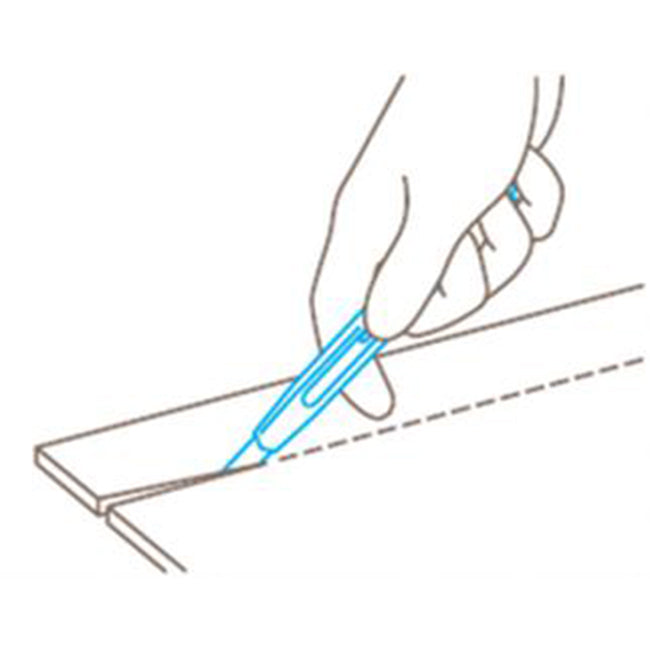 Martor Argentax Cuttex 9mm Safety Knife #46102