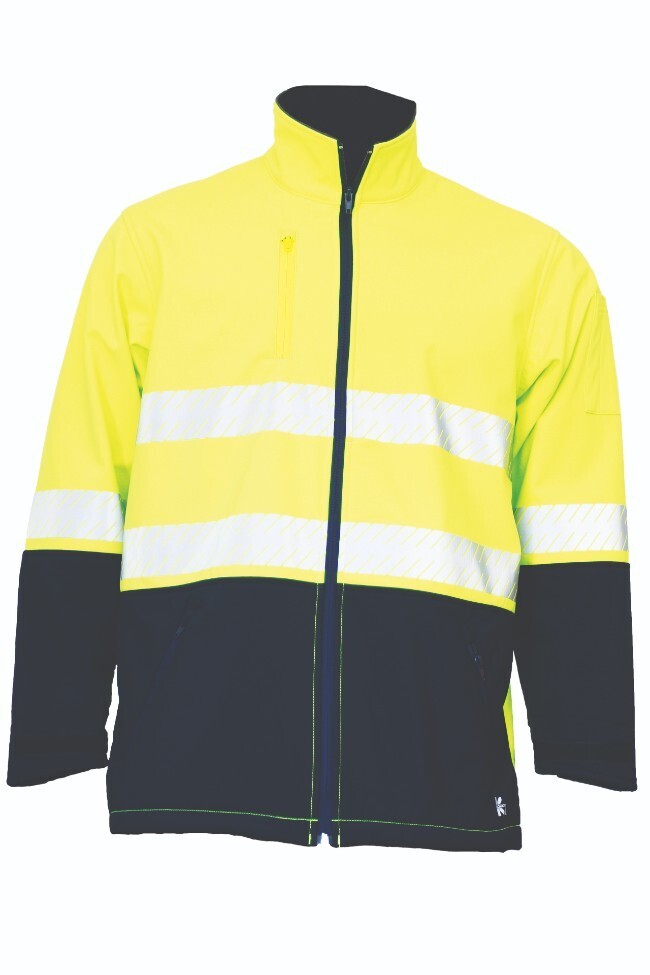 KM Workwear Softshell Jacket with Tape