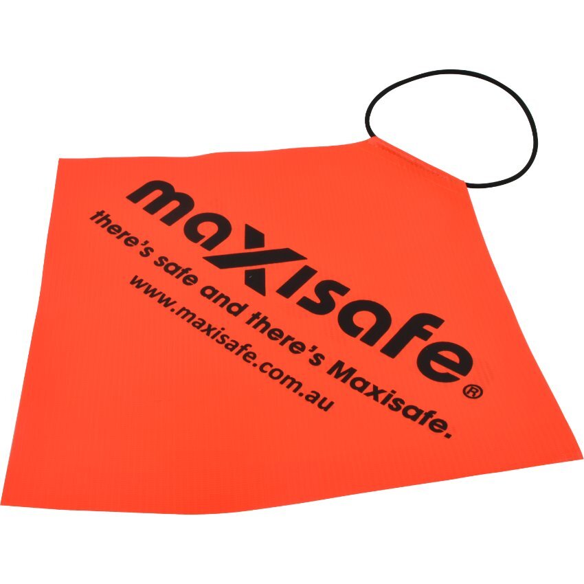 Maxisafe Orange Long Load Flag 300mm x 300mm