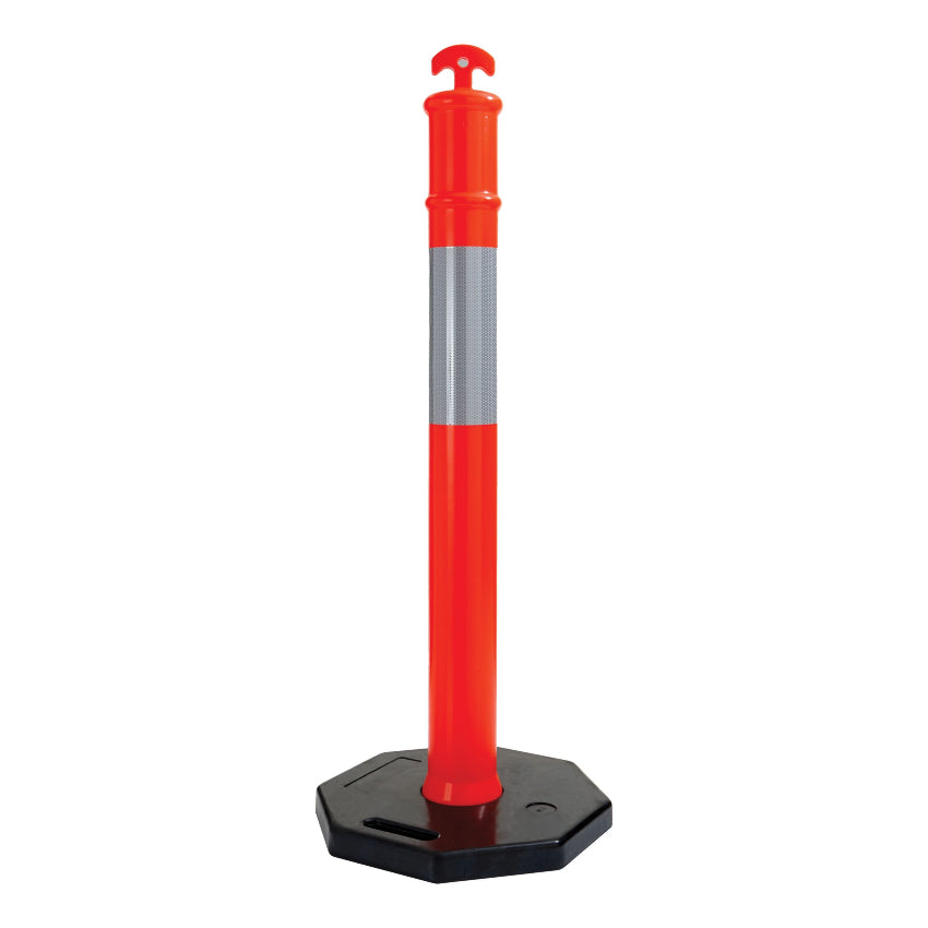 T-Top Bollard Post and 6 kg Base