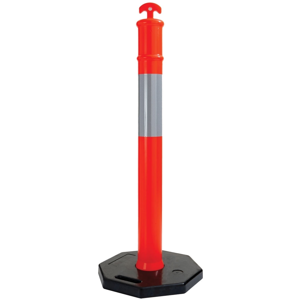 T Top Bollard Post and 8 Kg Base