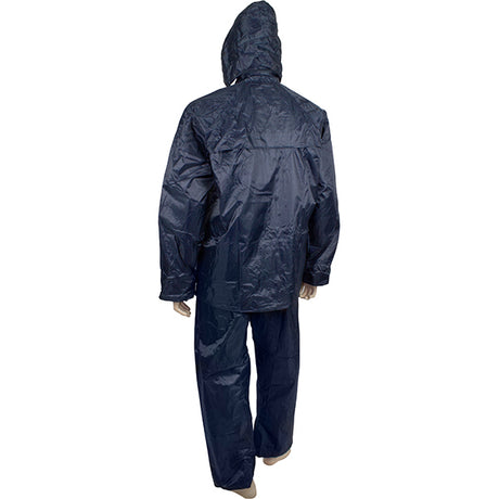 Maxisafe Navy PVC Rainsuit