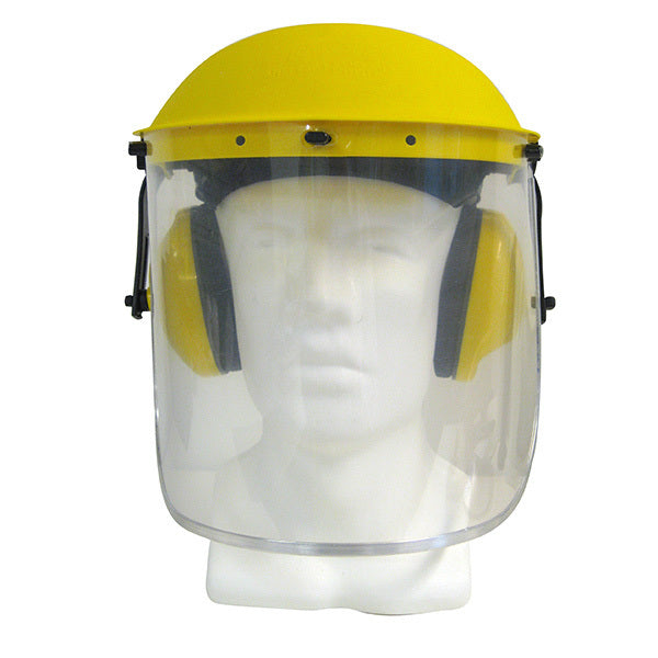 Maxisafe Clear Faceshield & Earmuff Assembly
