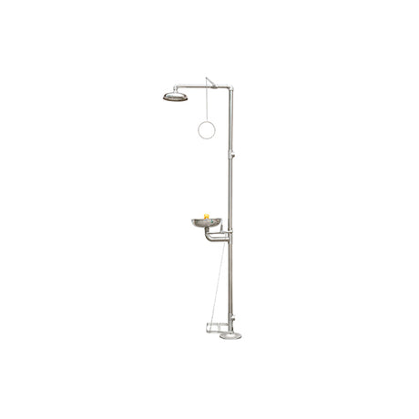 Stainless Steel Safety Shower & Eyewash