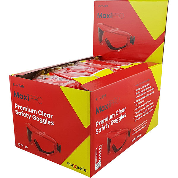 MaxiPRO Goggles Clear Lens