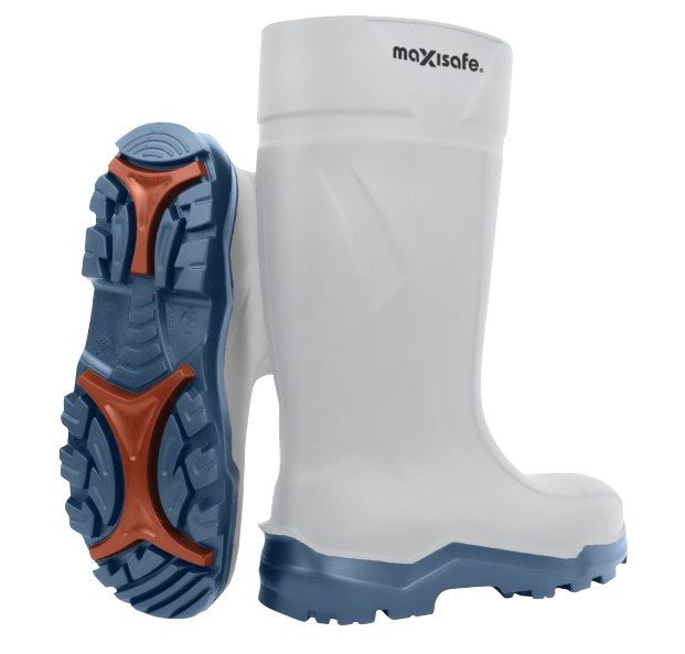 XtremeGrip White Polyurethane Gumboots