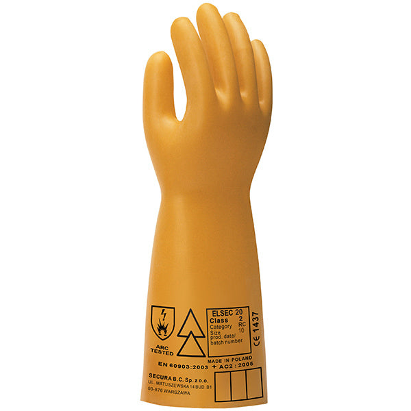 Electrical Insulating Glove 17,000v 20kv Class 2