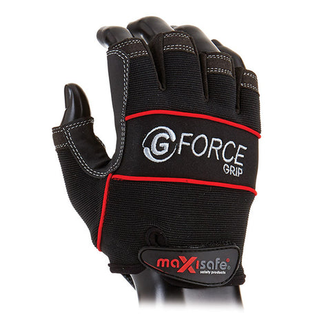 G-Force 'Grip' Fingerless Mechanics Gloves 2XLarge