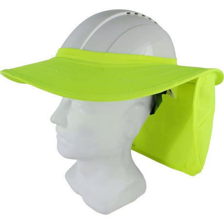 Maxisafe Hard Hat Brim with Neck Flap