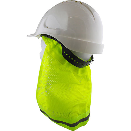 Maxisafe Hard Hat Neck Flap Yellow