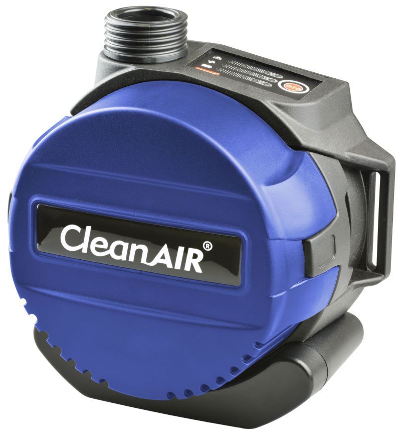 CleanAIR Basic with filter battery charger belt & flow indicator