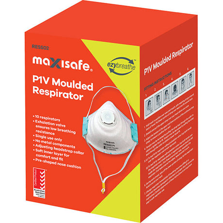P1 Moulded Respirator with valve box 10