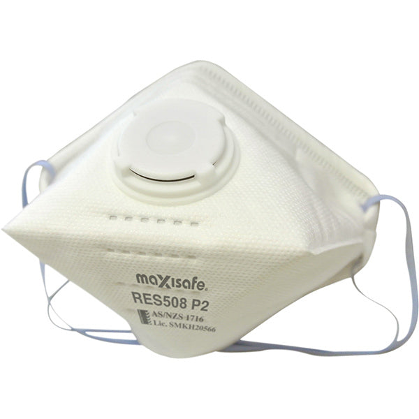 P2 Flat Fold Respirator with Valve box 20