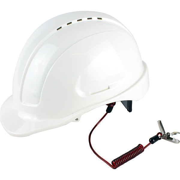 Coil Hard Hat Tether