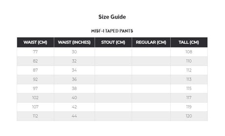 Mak Wear Shot Firers Taped Drill Pants