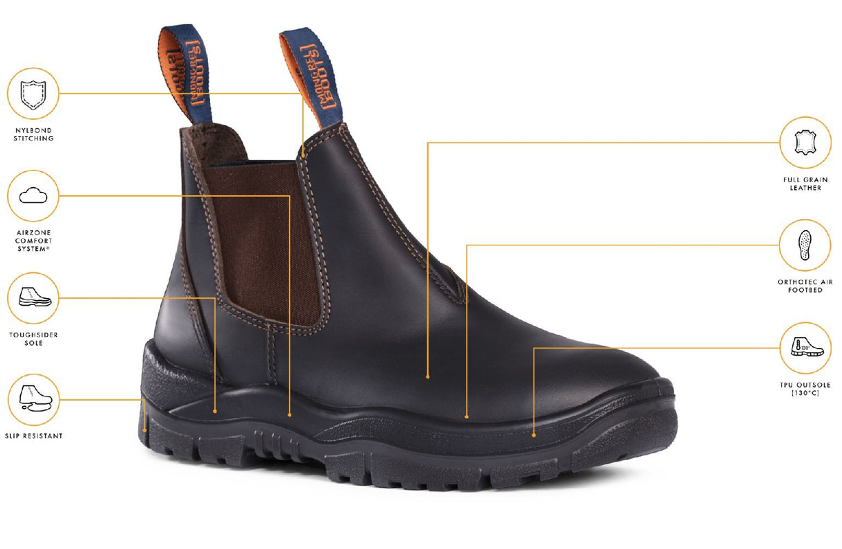 Mongrel Boots Non-Safety Elastic Sided Boot