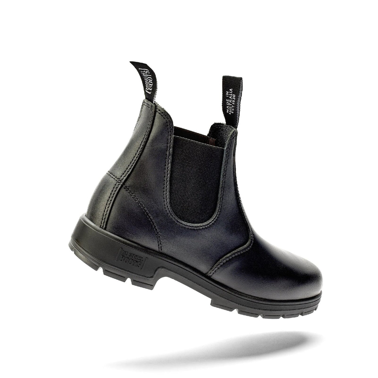 Mongrel Boots K9 Black Oil Kip Elastic Sided Boot