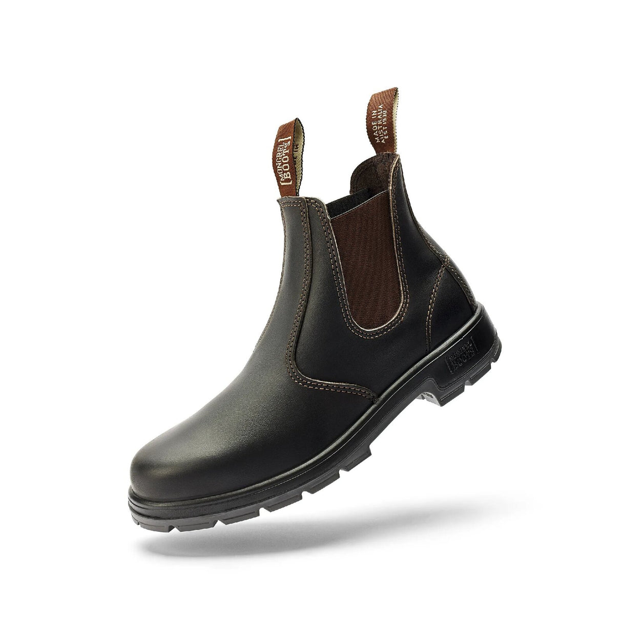 Mongrel Boots K9 Claret Oil Kip Elastic Sided Boot