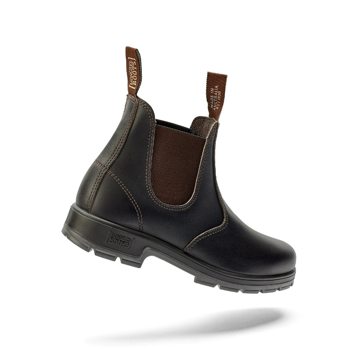 Mongrel Boots K9 Claret Oil Kip Elastic Sided Boot