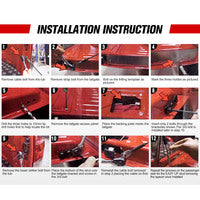 Easy Up & Slow Down Tailgate Strut Kit for Nissan Navara NP300 2015-2020