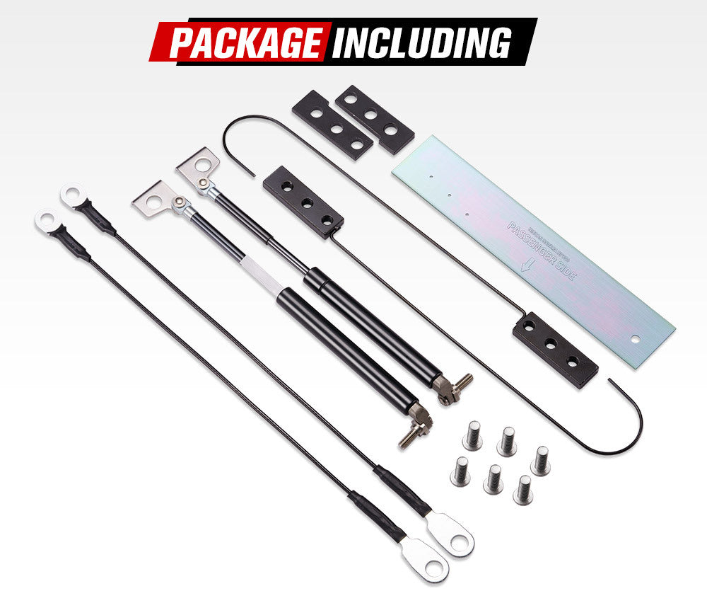 Easy Up & Slow Down Tailgate Strut Kit for Nissan Navara NP300 2015-2020