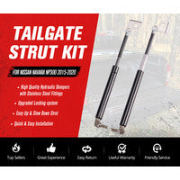 Easy Up & Slow Down Tailgate Strut Kit for Nissan Navara NP300 2015-2020