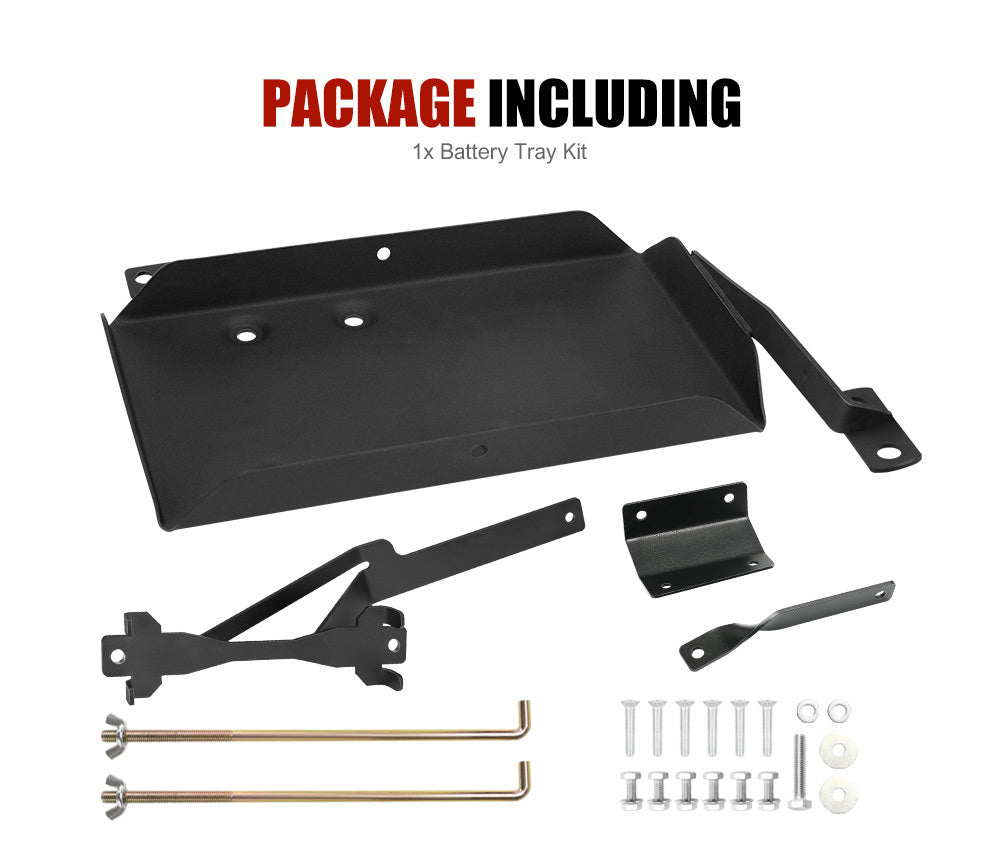 SAN HIMA Dual Battery Tray for Nissan Patrol GU Wagon TD42 4.2L ZD30 3.0L