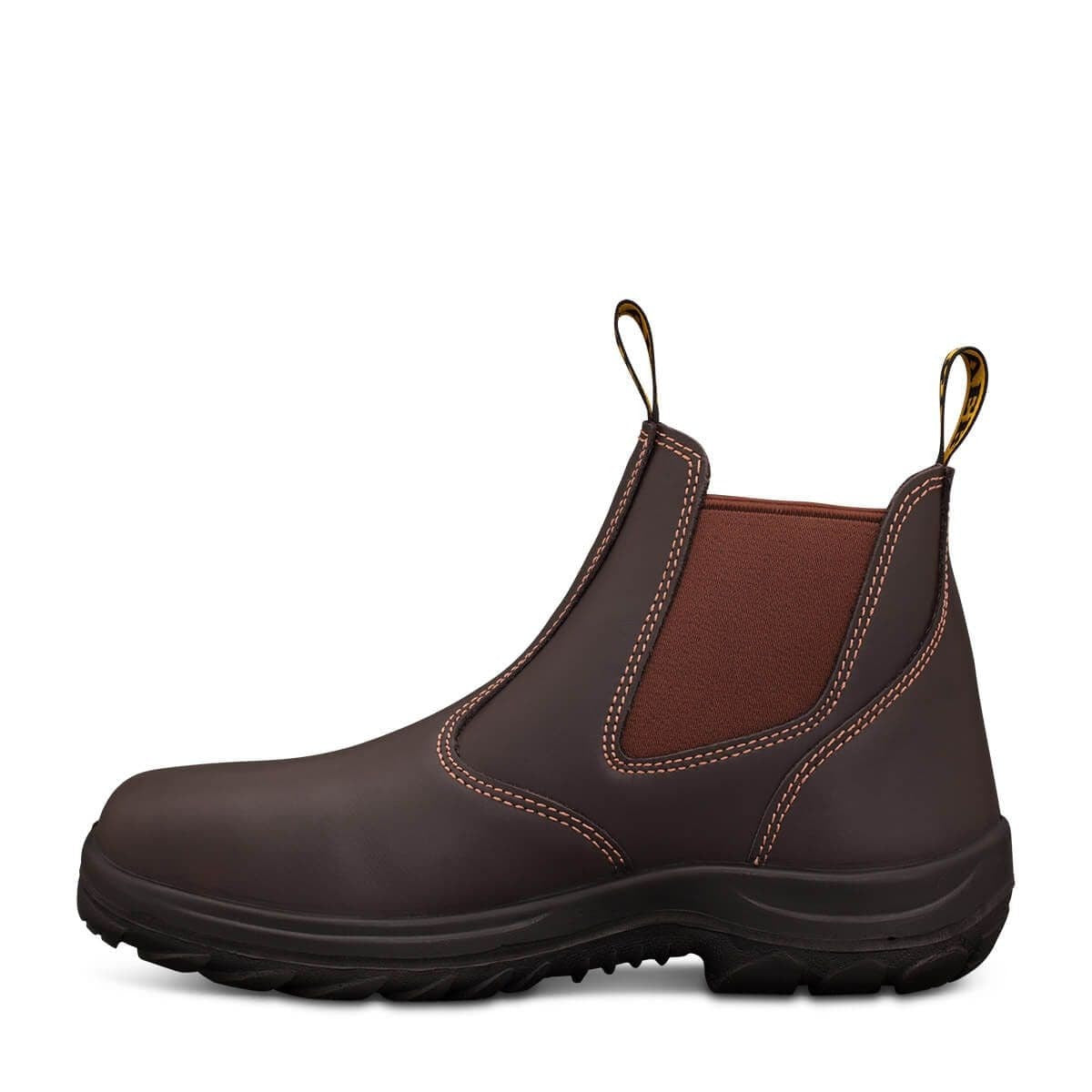 Oliver WB 34 Series Claret Elastic Sided Boot
