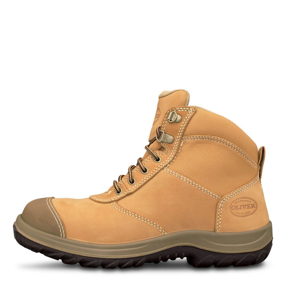 Oliver WB 34 Series Wheat Zip Sided Ankle Boot