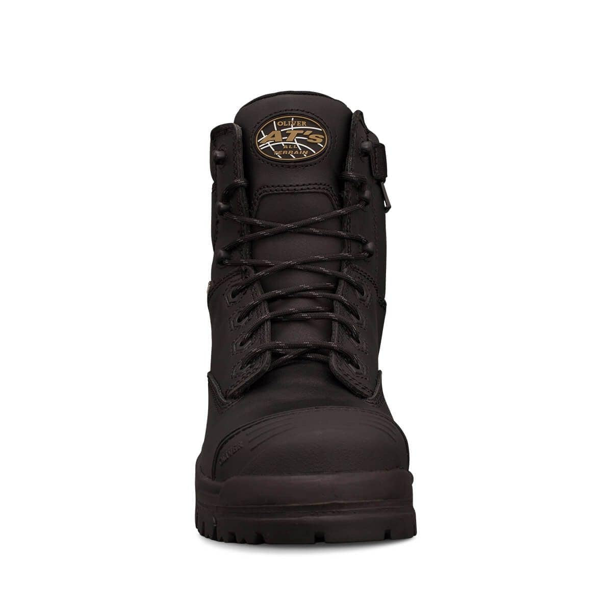 Oliver AT 45 Series 150mm Black Zip Sided Boot