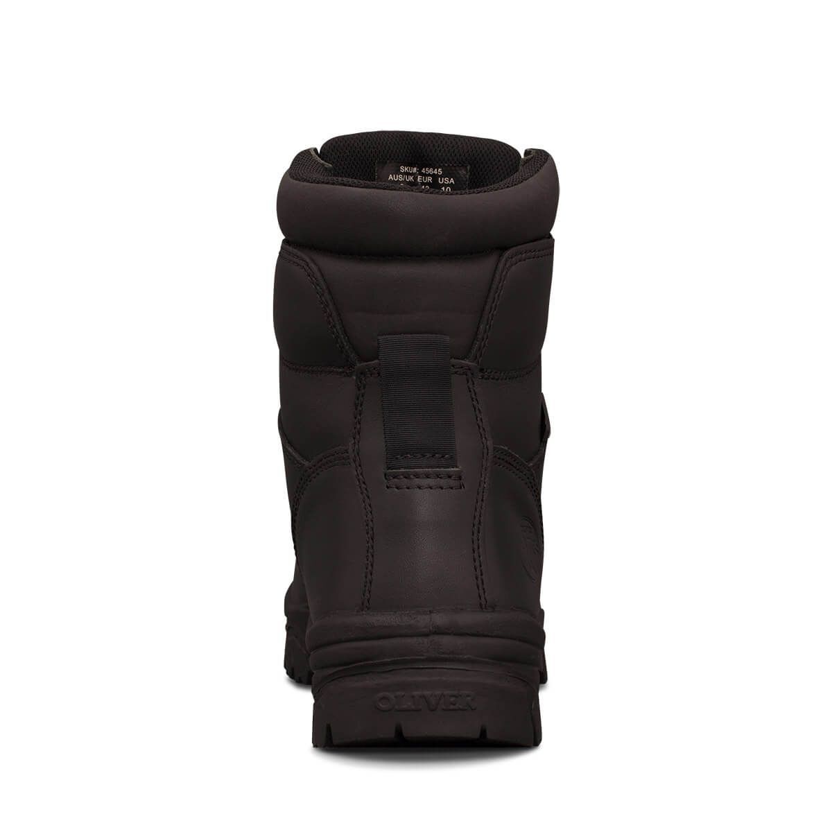 Oliver AT 45 Series 150mm Black Lace Up Boot