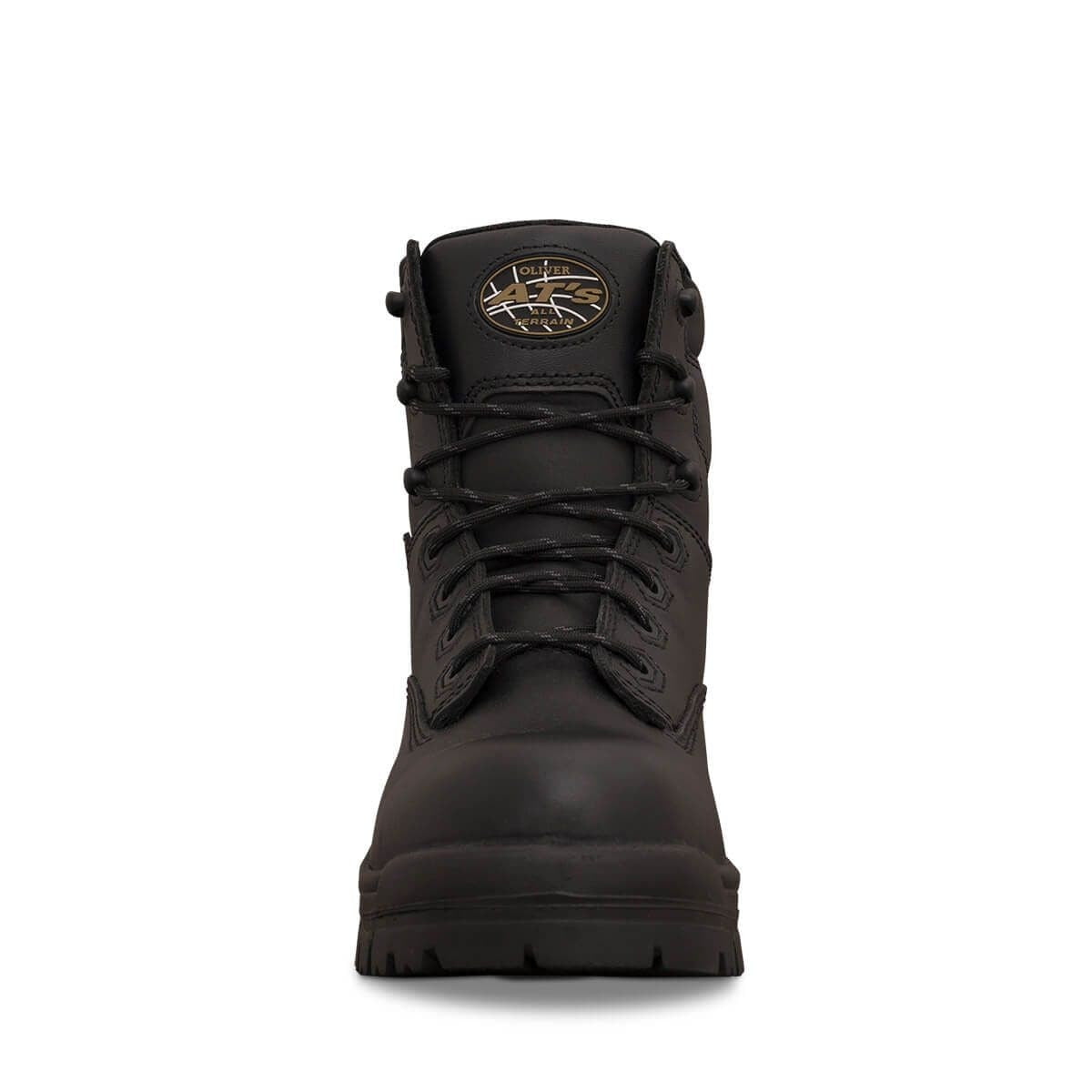 Oliver AT 45 Series 150mm Black Lace Up Boot