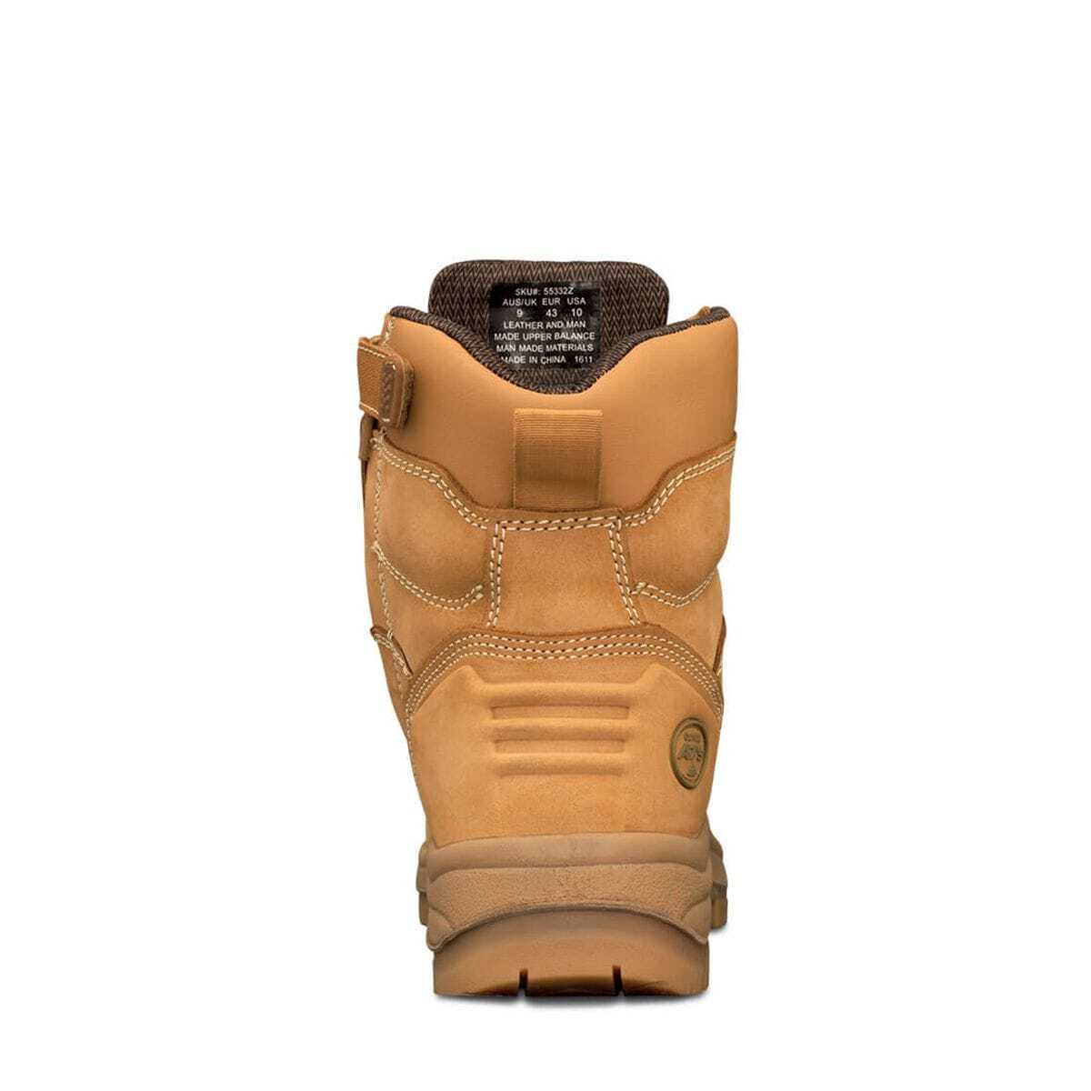 Oliver AT 55 Series 150mm Wheat Zip Sided Boot