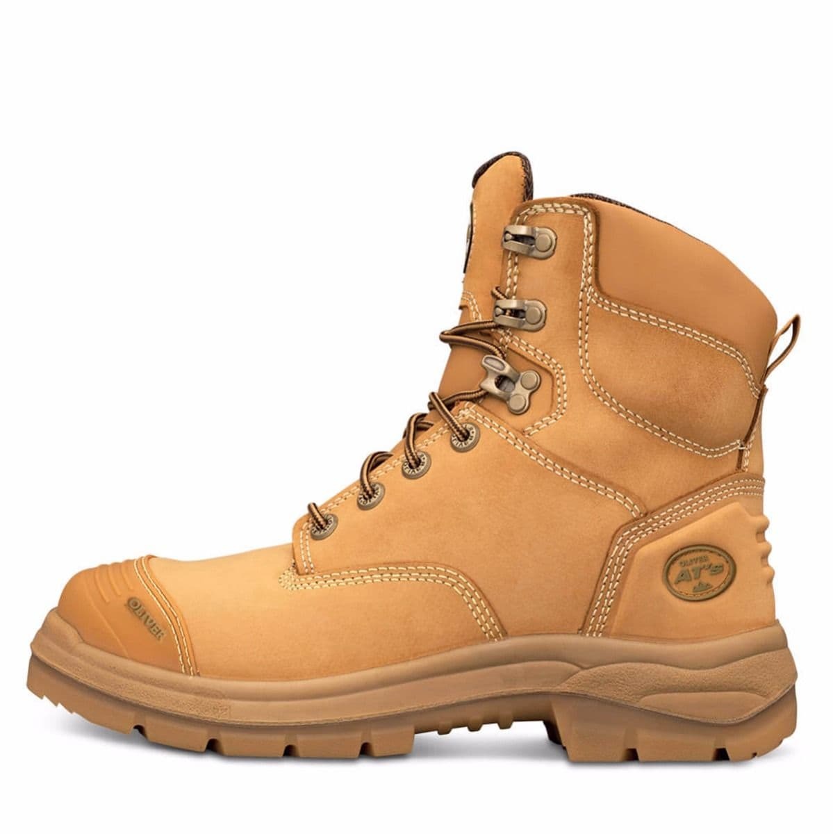 Oliver AT 55 Series 150mm Wheat Zip Sided Boot