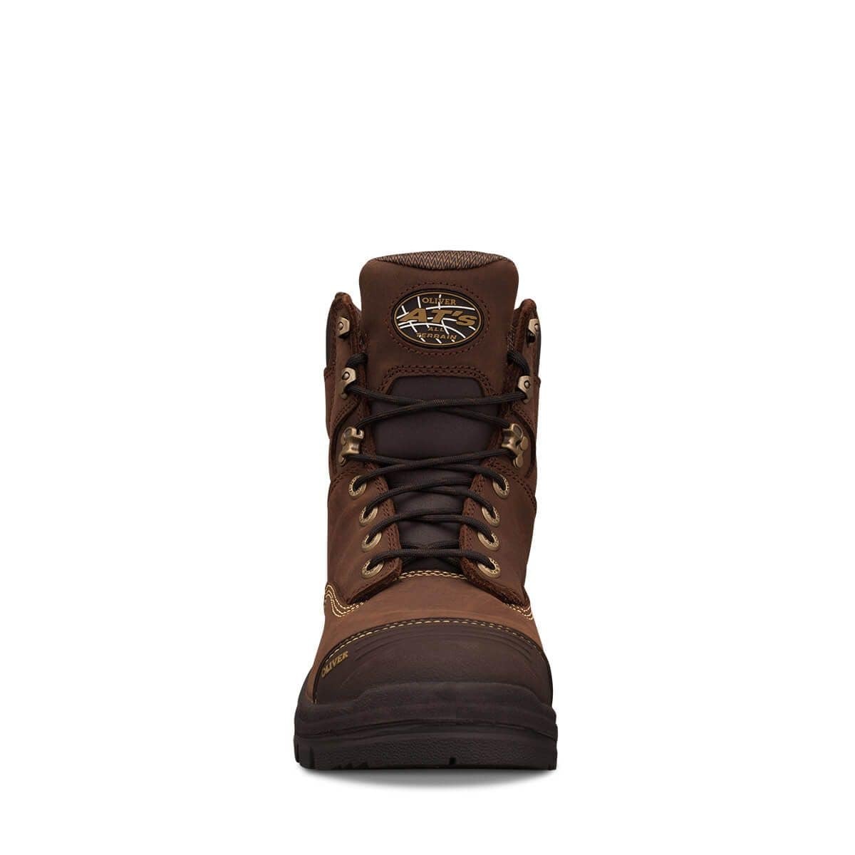 Oliver AT 55 Series 150mm Brown Lace Up Boot