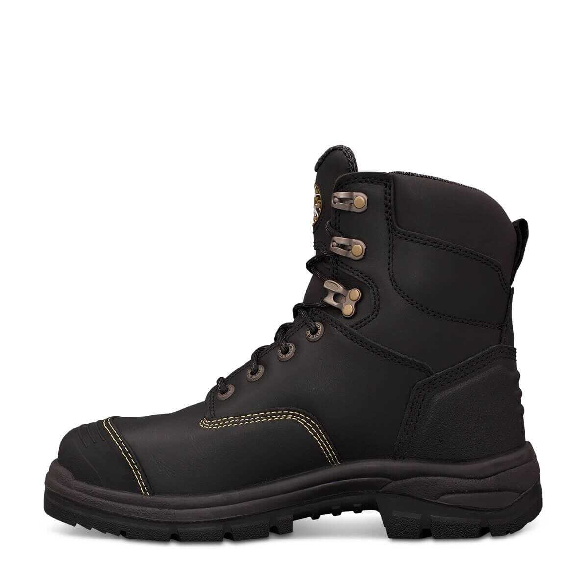 Oliver AT 55 Series 150mm Black Lace Up Boot