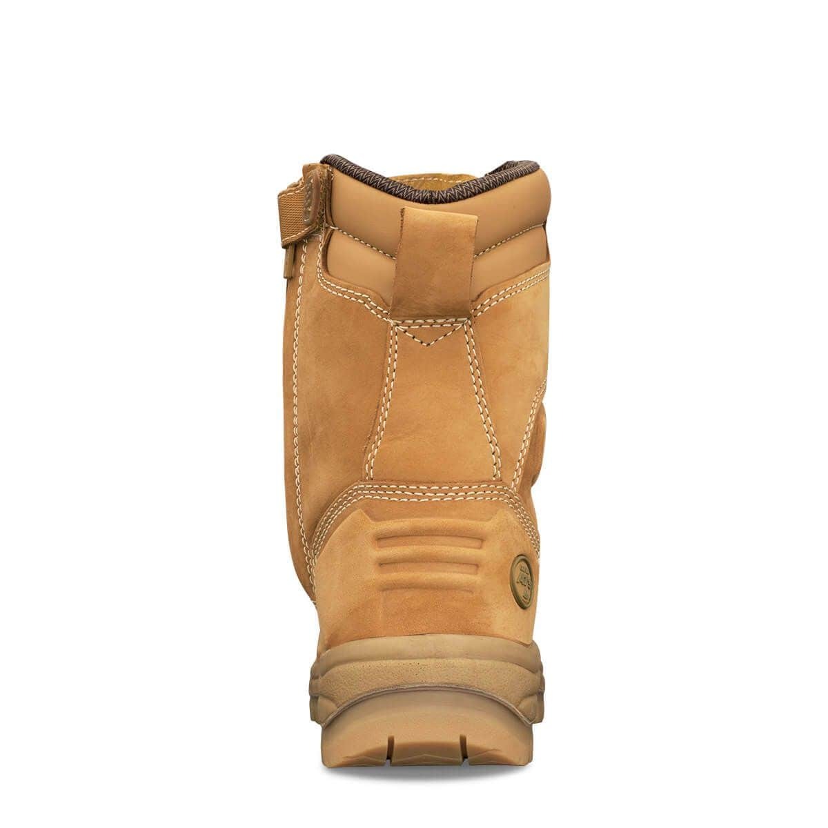 Oliver AT 55 Series 200mm Hi-Leg Wheat Zip Sided Boot
