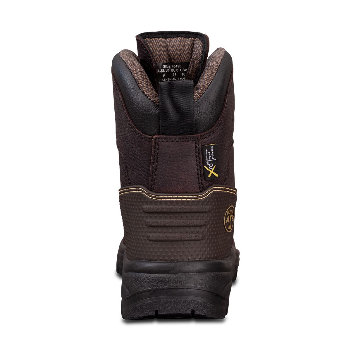 Oliver AT 65 Series 150mm Brown Lace-up Boot – Caustic and 100% Waterproof