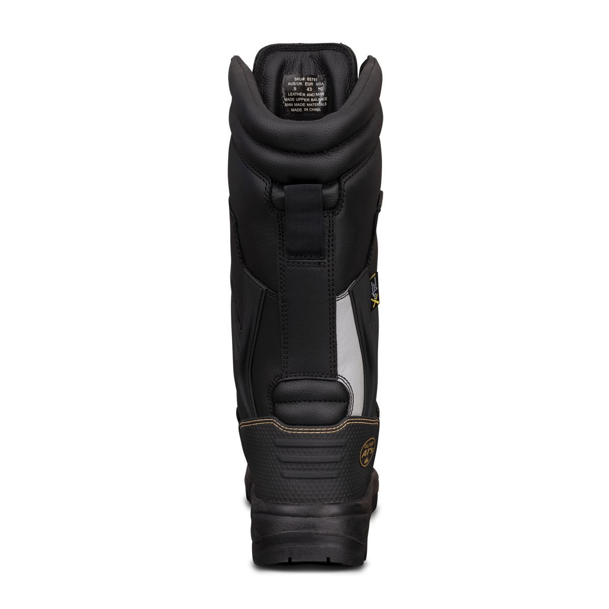 Oliver AT 65 Series 350mm Black Laced In Zip Mining Boot - Waterproof