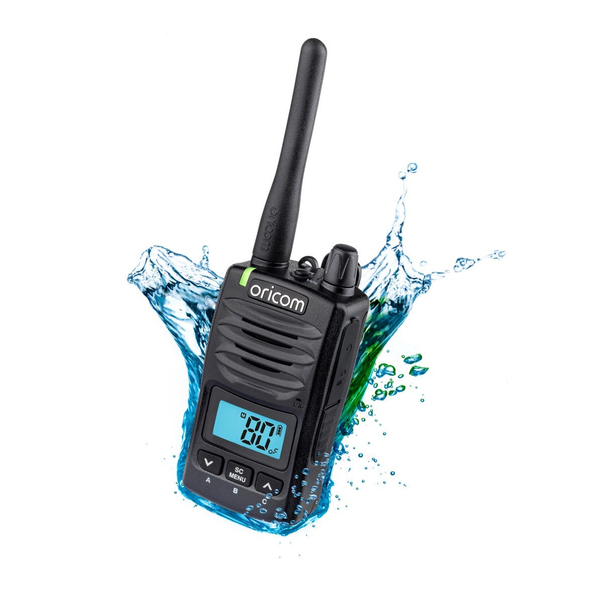 Oricom DTX600 Waterproof IP67 5 Watt Handheld UHF CB Radio