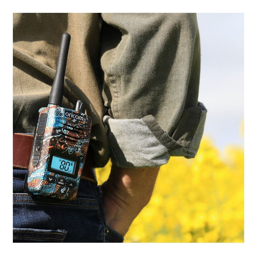 Oricom DTX600WA Walkabout IP67 5 Watt Handheld UHF CB Radio
