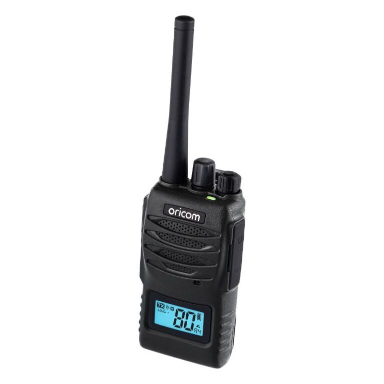 Oricom UHF5400BK-SPK 5 Watt Handheld UHF CB Radio with Speaker Microphone